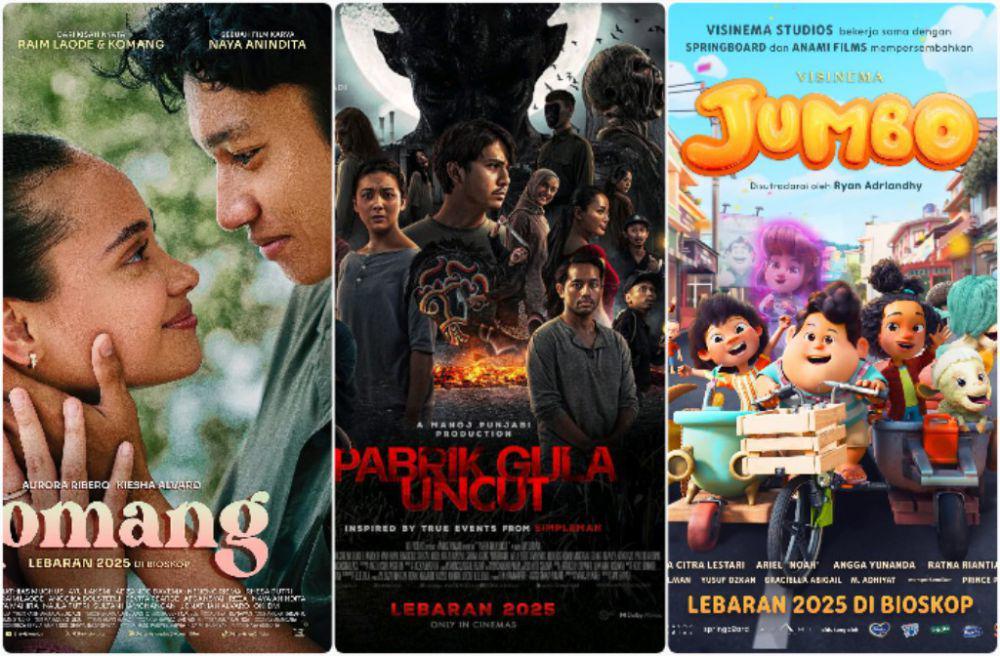 8 Film Indonesia yang Tembus Satu Juta Penonton Pertama Awal 2025