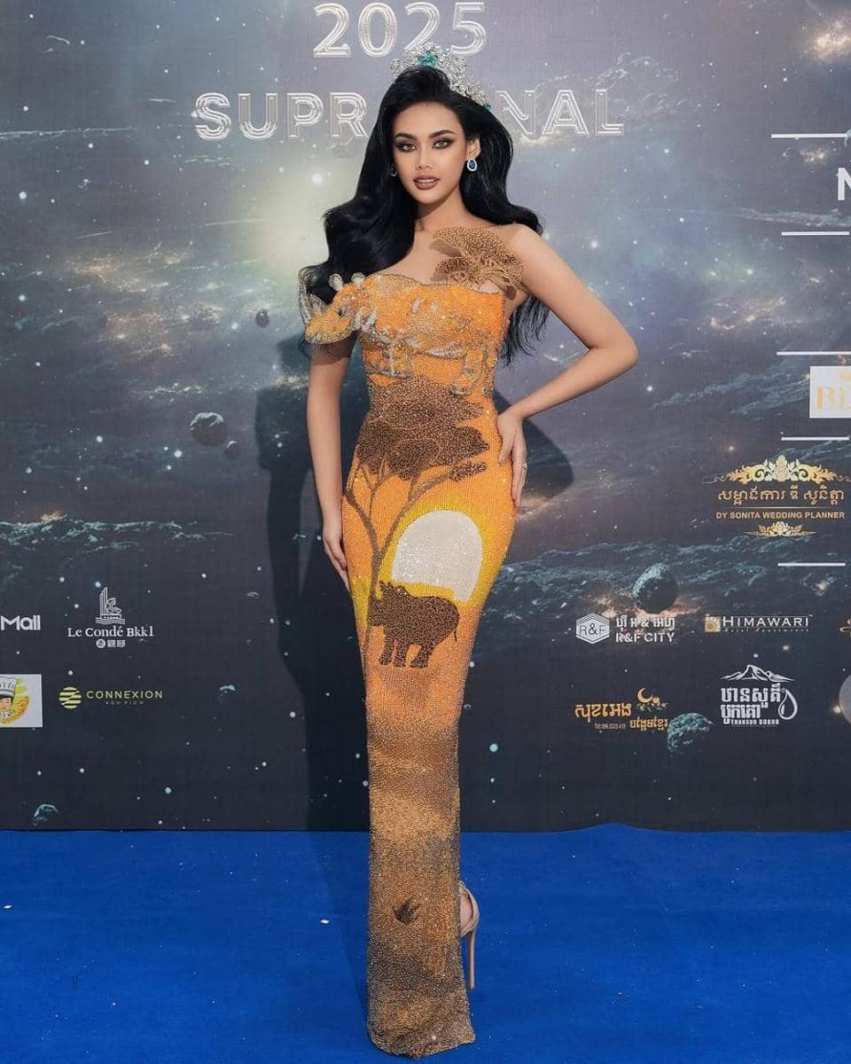 Potret Kunjungan Miss Supranational 2024 Harashta Haifa ke Kamboja (Instagram.com/harashta)