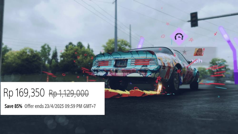 cuplikan balapan dalam game Need for Speed terbaru (dok. EA/Need for Speed Unbound)