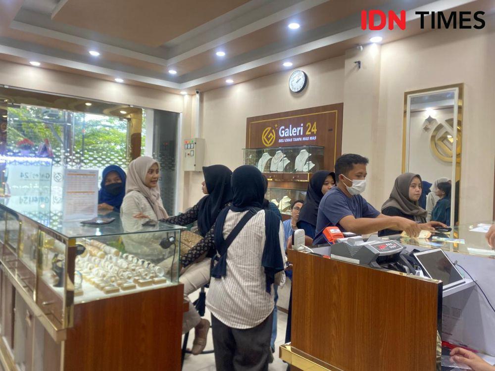 Emas Jadi Buruan di Surabaya, Galeri 24 Kebanjiran Pelanggan