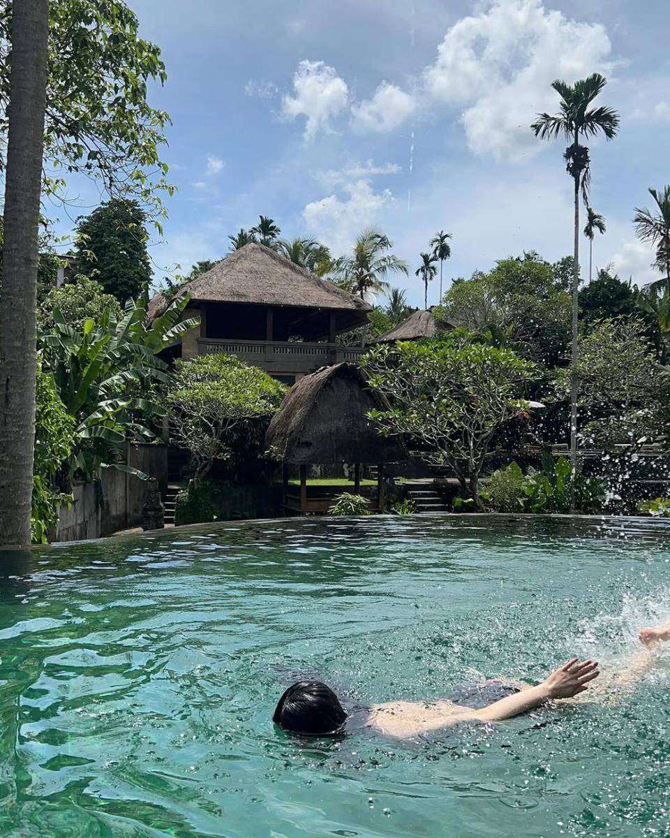 potret Soojin eks (G)I-DLE liburan di Bali (instagram.com/_seosootang)