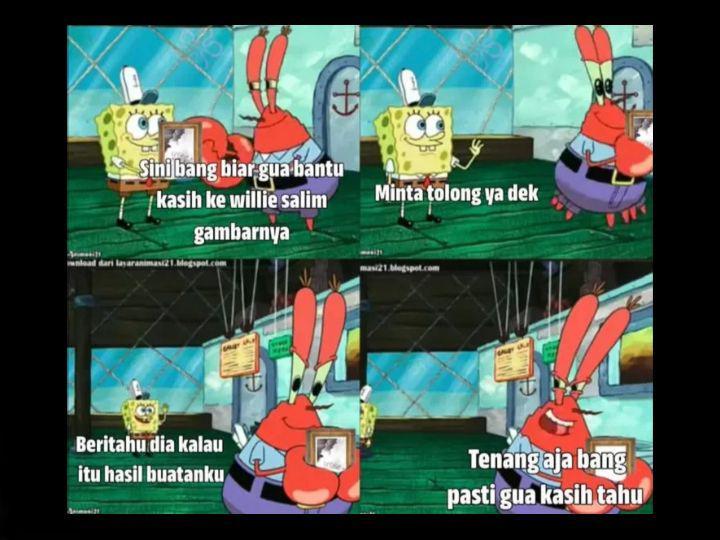 8 Meme Bocah Nekat Ngaku Lukisan demi dapat iPhone dari Willie Salim