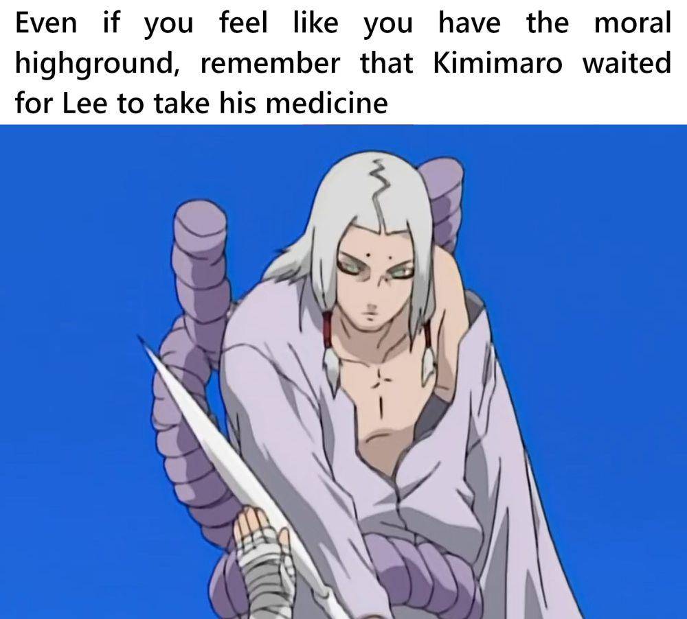 meme Kimimaro dari Naruto (reddit.com/user/Peterback)