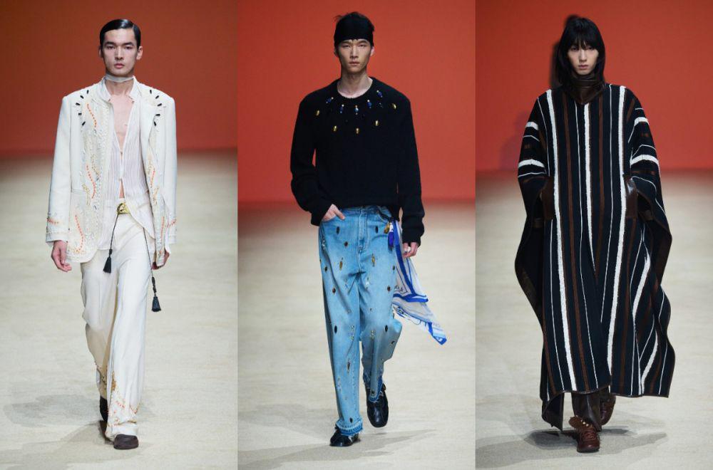 10 Koleksi Xu Zhi di Shanghai Fashion Week, Gaya Bohemian Asia!