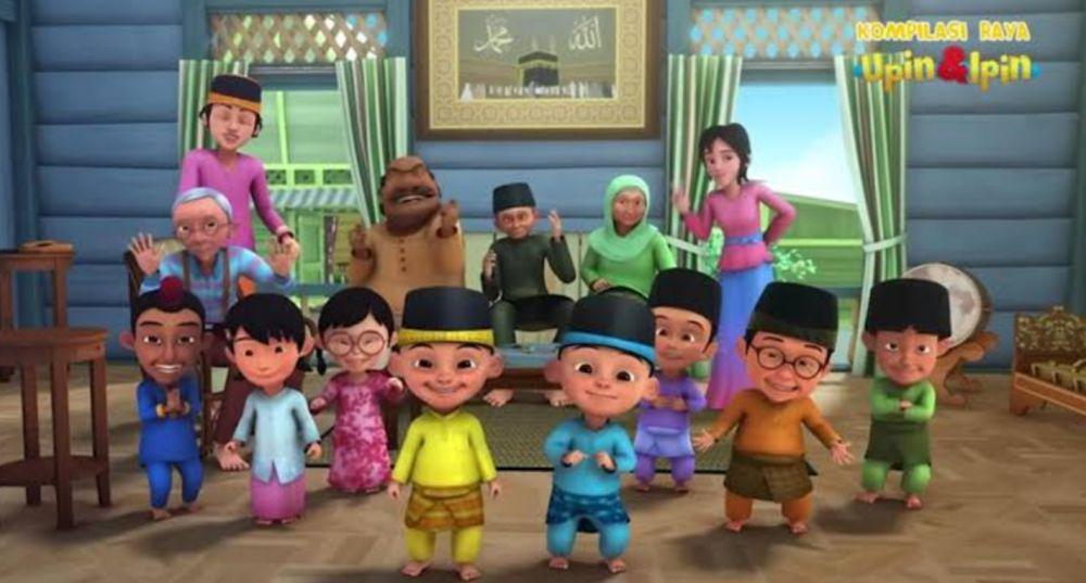 Makna Warna Baju Karakter di Upin Ipin, Bisa Tebak?