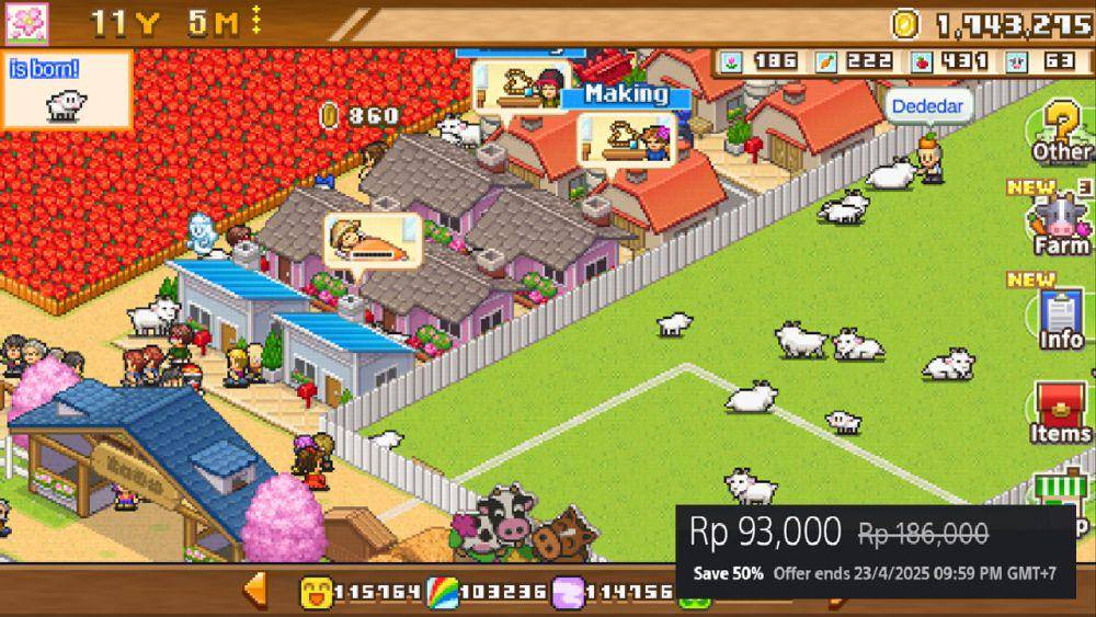 8-Bit Farm (dok. Kairosoft/8-Bit Farm)