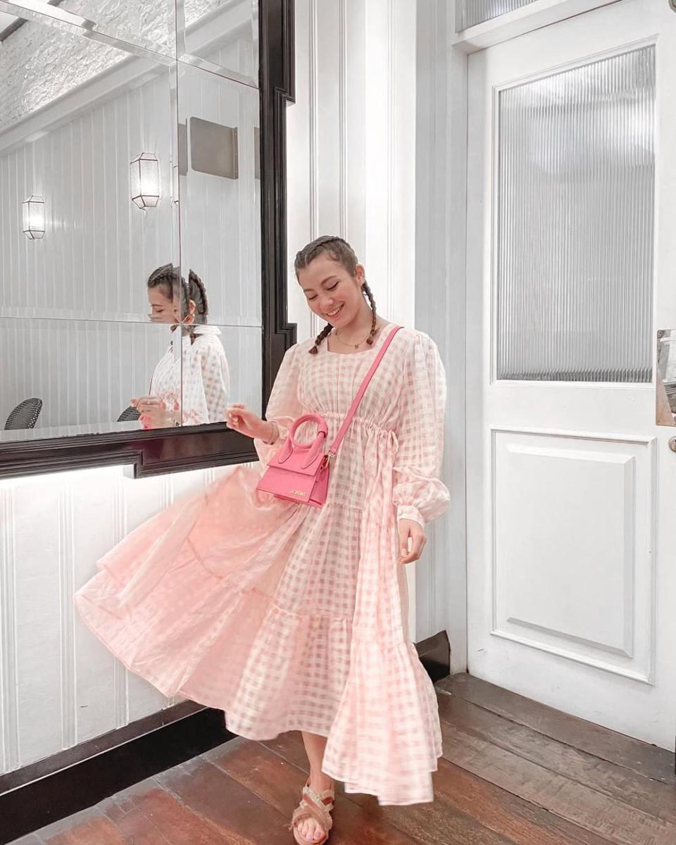 referensi outfit kencan pertama ala Haviza Devi Anjani (instagram.com/havizadevianjani)