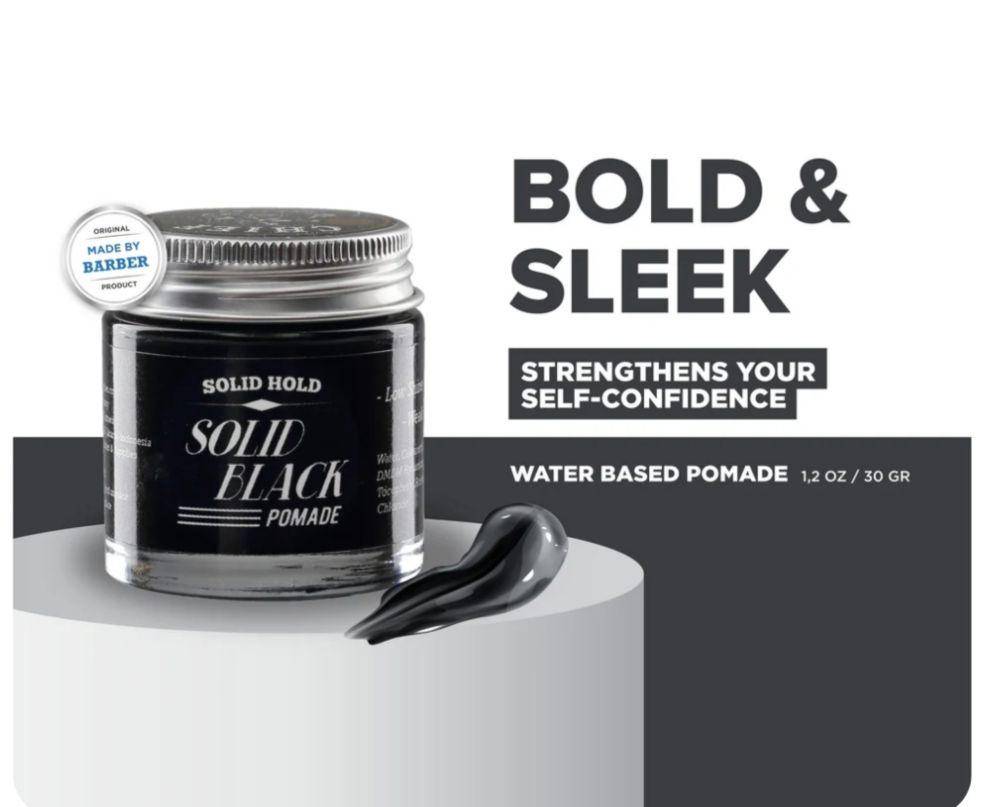 Chief Solid Black Pomade (www.chief-supplies.id)