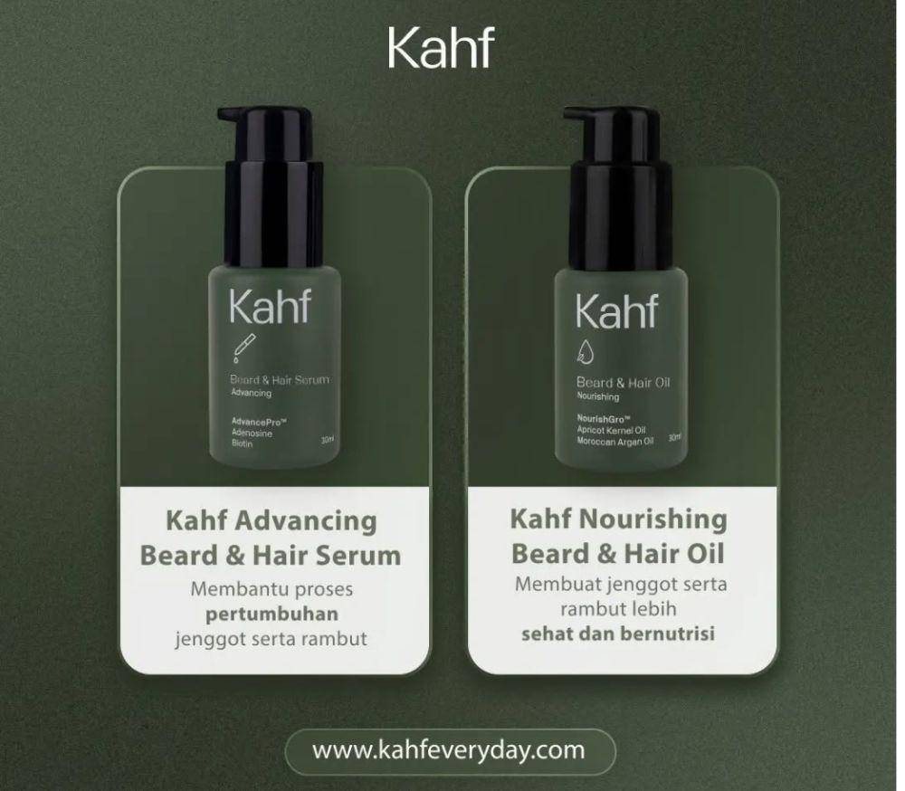 Kahf Nourishing Beard & Hair Oil (www.instagram.com/kahfeveryday)