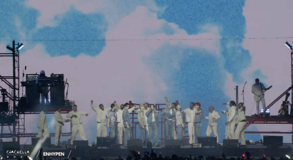 ENHYPEN di Coachella 2025 (youtube.com/Coachella)