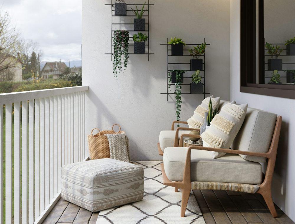 5 Cara Kreatif Menyatukan Gaya Natural dan Urban di Balkon
