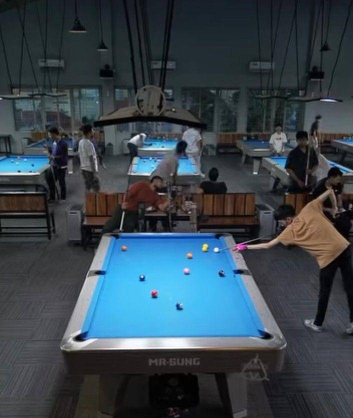 Suasana di Labewa Biliar Medan (Instagram @labewacuesportmedan)