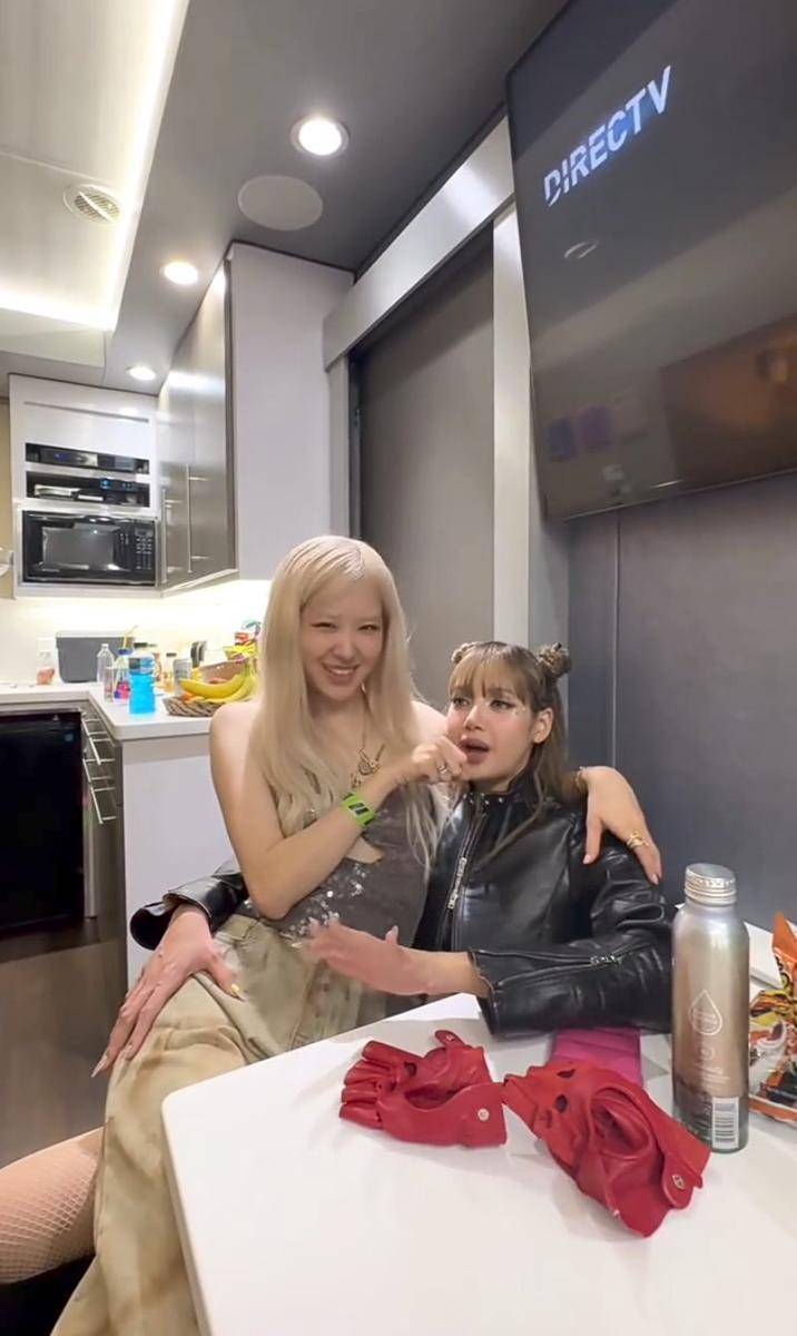 potret Rosé BLACKPINK nonton Coachella 2025 (instagram.com/roses_are_rosie)