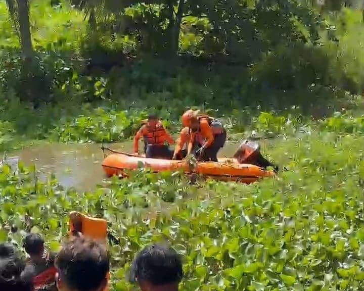 Ilustrasi pencarian korban hanyut di Sungai. (Dok. BPBD Banjarmasin)