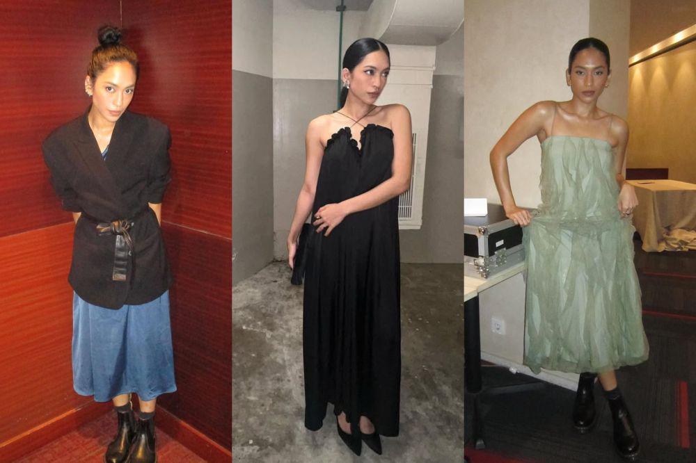 9 Gaya Feminin ala Taskya Namya, Rok dan Dress Jadi Andalan!