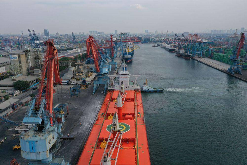 Aktivitas di PT Pelabuhan Tanjung Priok atau PTP Nonpetikemas (Dok. IDN Times)