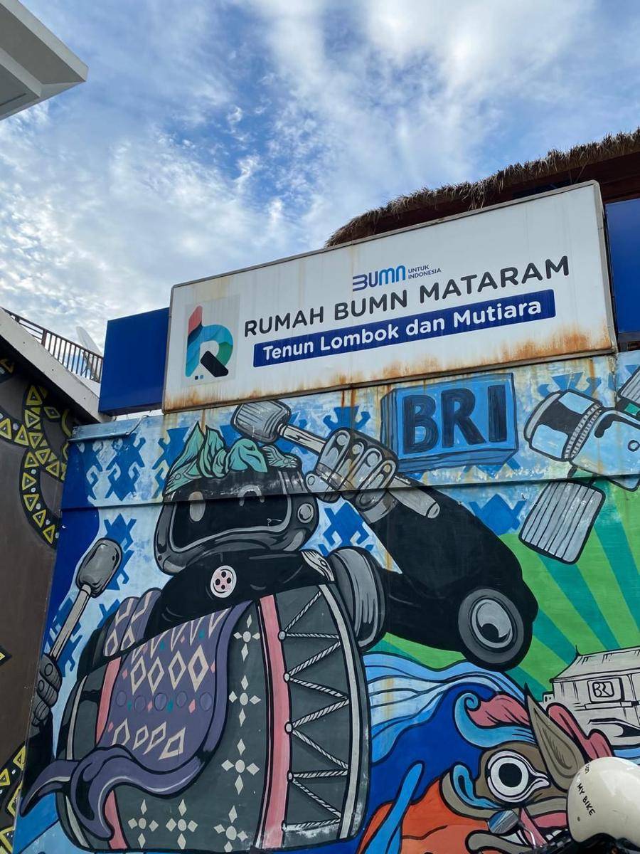Rumah BUMN BRI Mataram. (IDN Times/Linggauni)