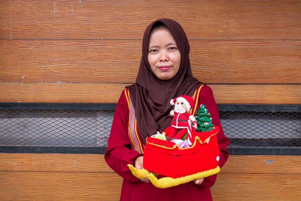 Simpul Harapan di Ujung Benang, Kerajinan 3RCrochet Makin Dikenal