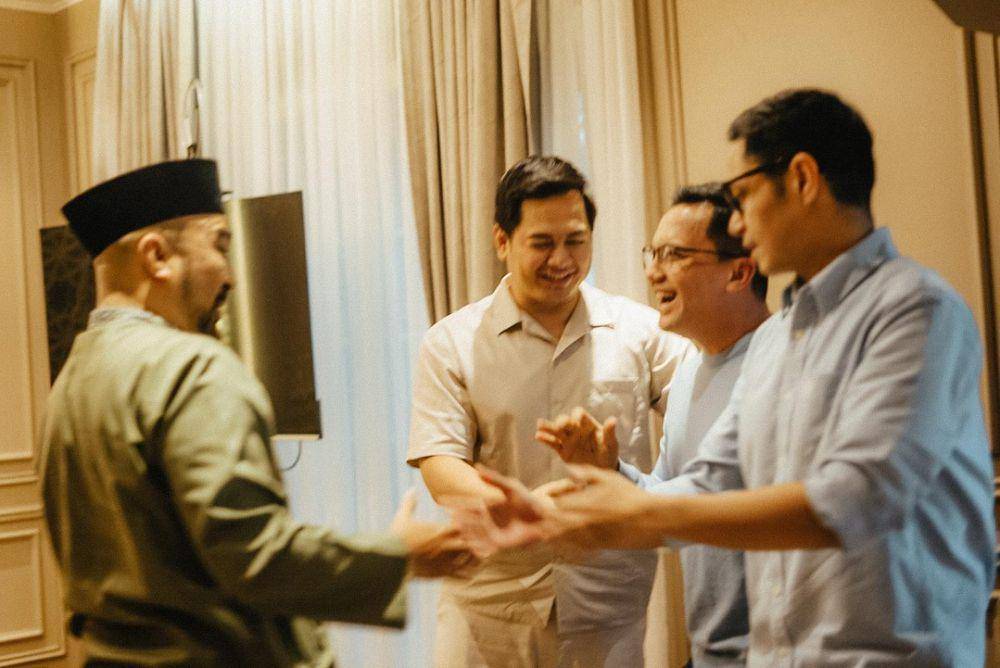 halal bihalal artis Mewah9 (Instagram.com/sahrulgunawanofficial)
