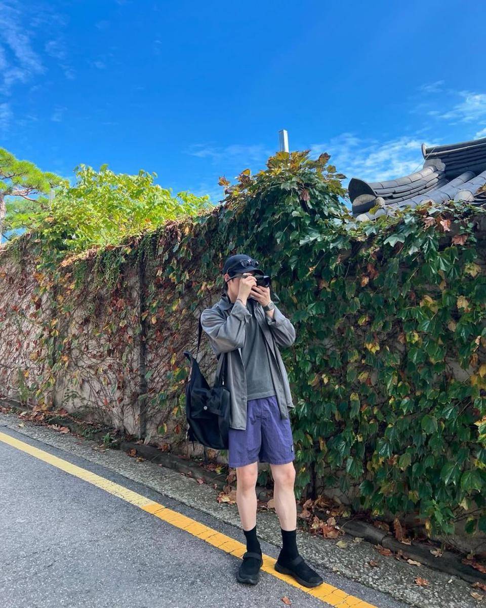 referensi OOTD hangout ala Suho EXO (instagram.com/kimjuncotton)