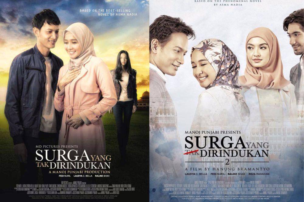 Surga yang Tak Dirindukan dan Surga yang Tak Dirindukan 2 (dok. MD Pictures/Surga yang Tak Dirindukan dan Surga yang Tak Dirindukan 2)