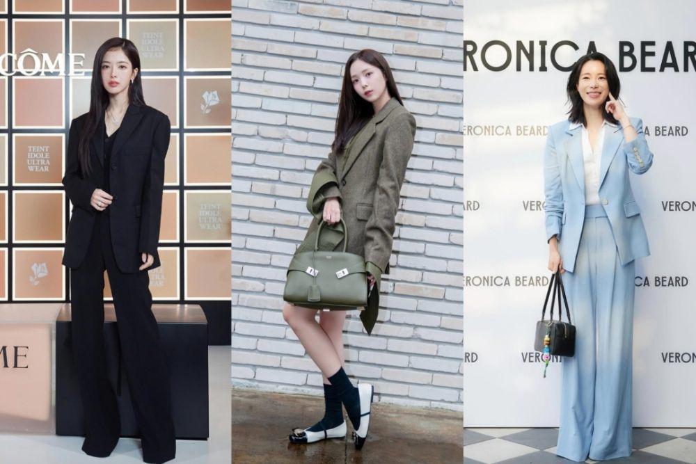 10 Inspirasi Gaya Office Look ala Selebriti Korea, Anti Boring!