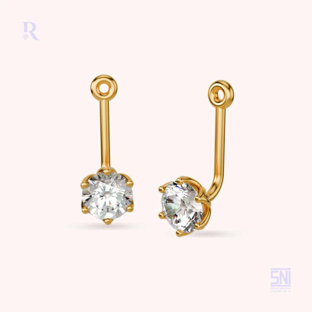 Pendant Earrings Purity Swarovski (erviajewelry.com/Pendant Earrings Purity Swarovski)