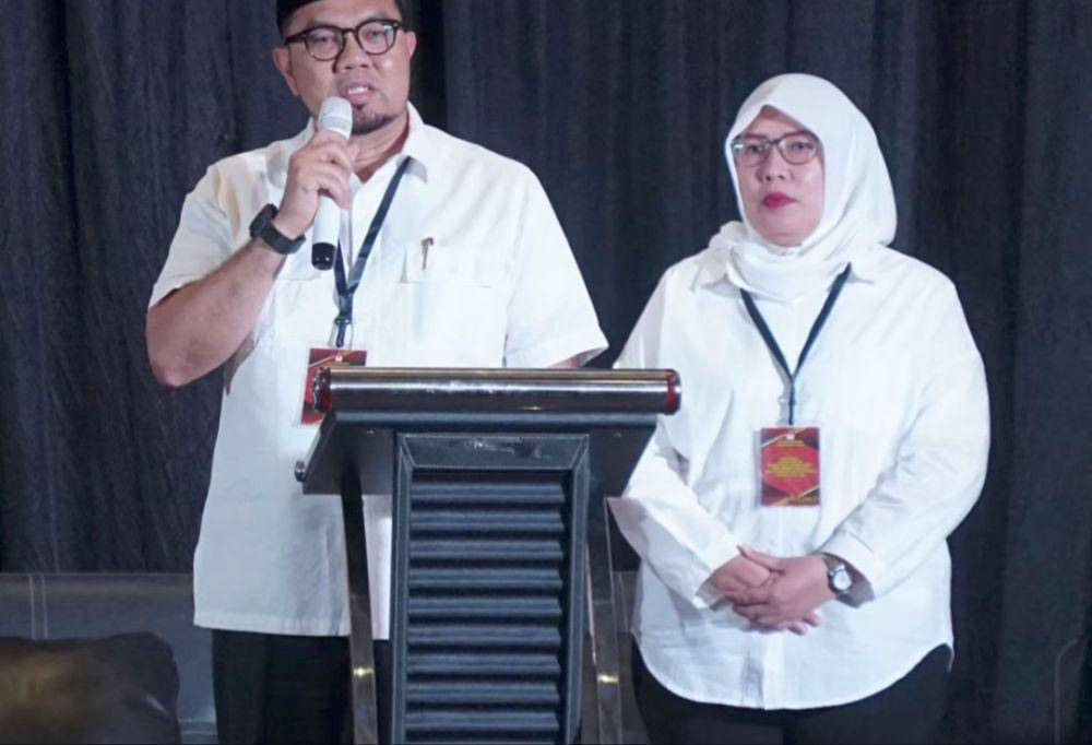 Suasana debat publik Paslon Pilkada Empat Lawang. (Dok. KPU Sumsel)