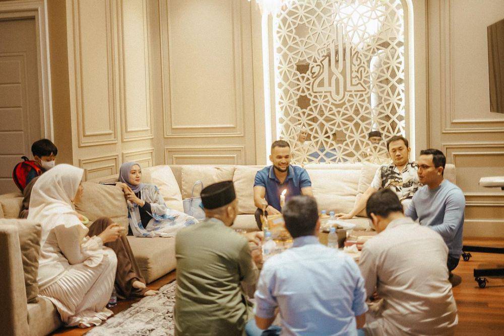 halal bihalal artis Mewah9 (Instagram.com/sahrulgunawanofficial)