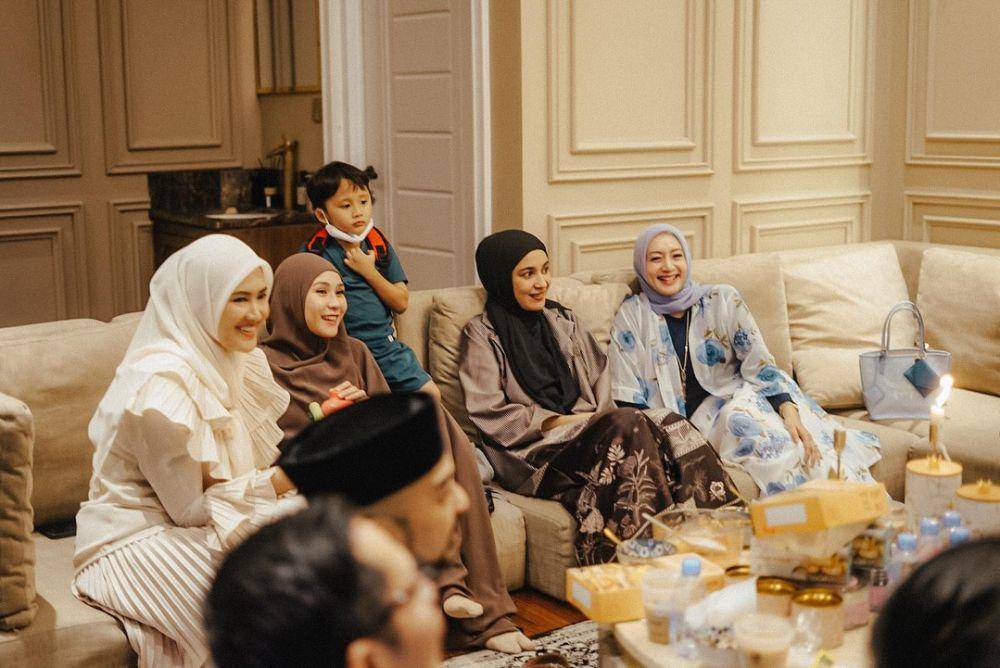 halal bihalal artis Mewah9 (Instagram.com/sahrulgunawanofficial)