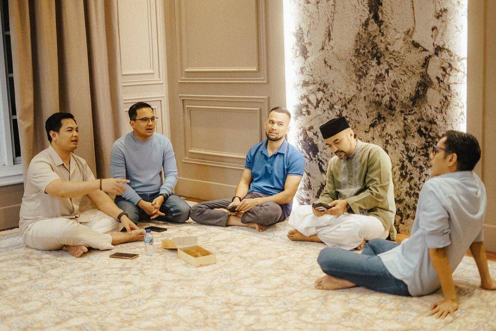 halal bihalal artis Mewah9 (Instagram.com/sahrulgunawanofficial)
