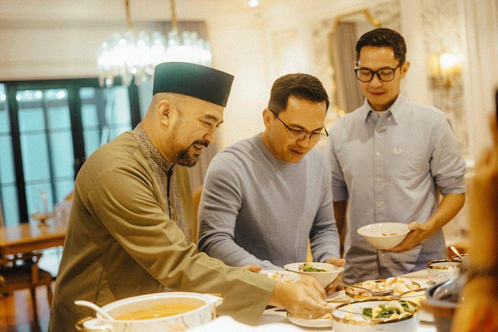 halal bihalal artis Mewah9 (Instagram.com/sahrulgunawanofficial)