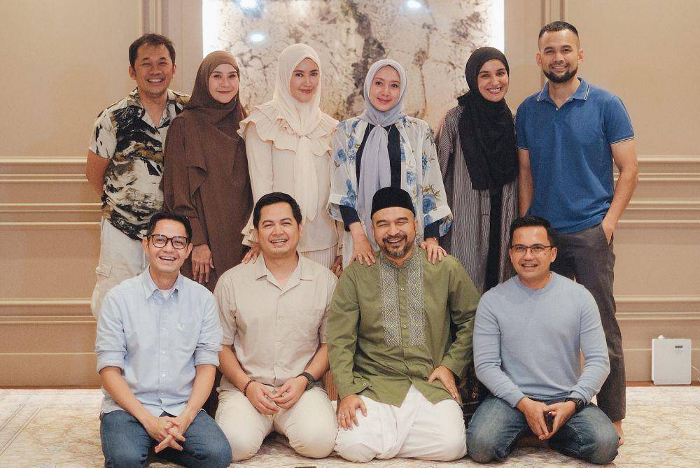 halal bihalal artis Mewah9 (Instagram.com/sahrulgunawanofficial)