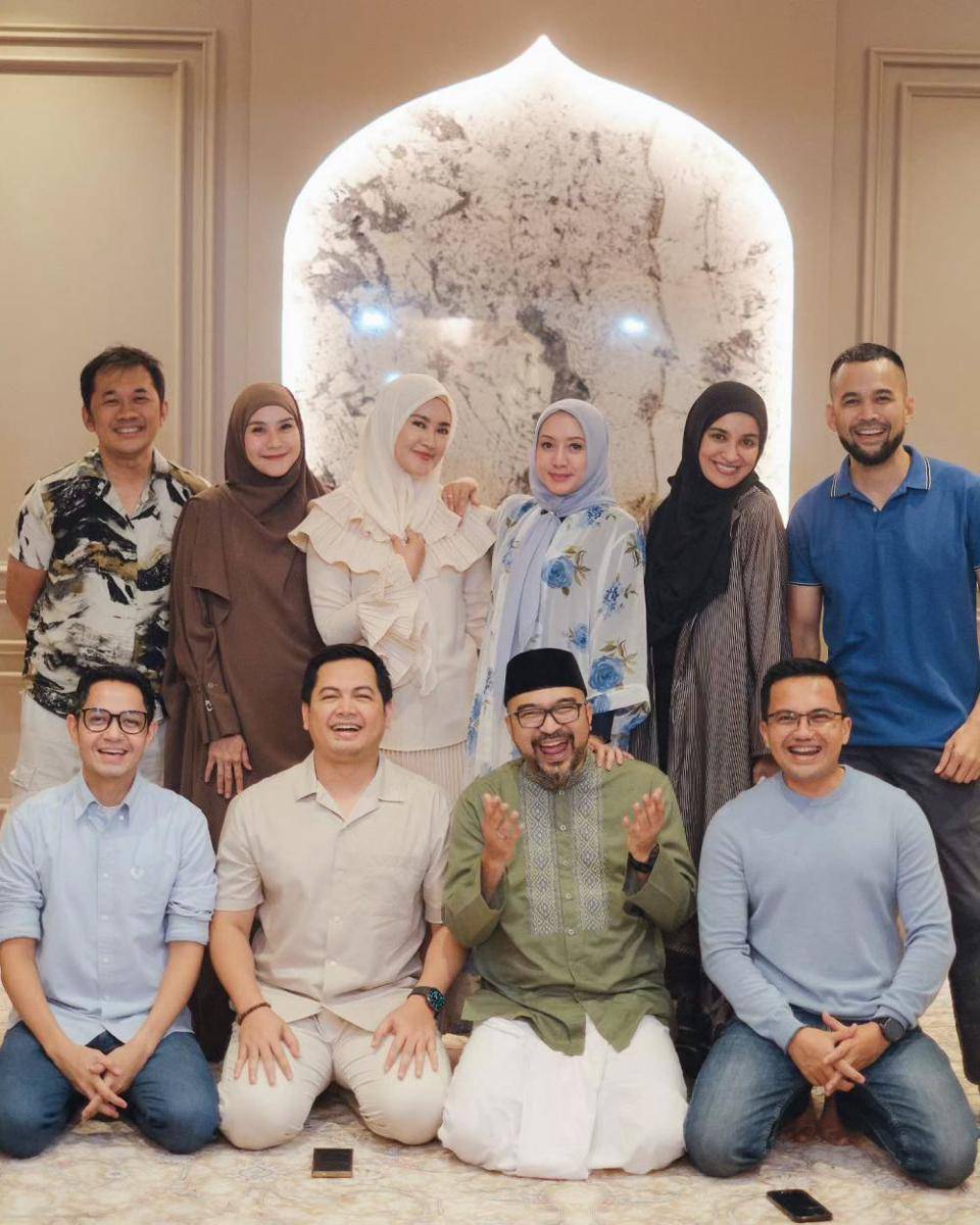 halal bihalal artis Mewah9 (Instagram.com/sahrulgunawanofficial)