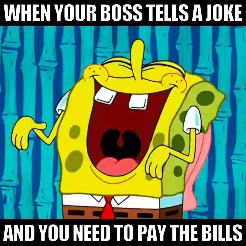 meme SpongeBob tentang curahan hati karyawan (reddit.com/user/WillingnessBusy1110)