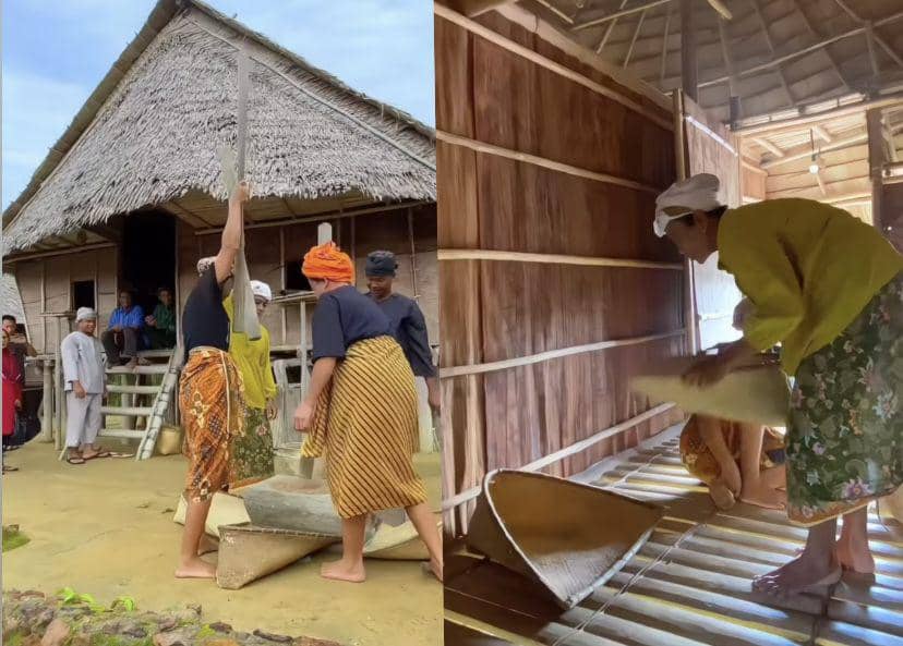 Mengenal Upacara Nujuh Jerami di Bangka, Tradisi Suku Lom