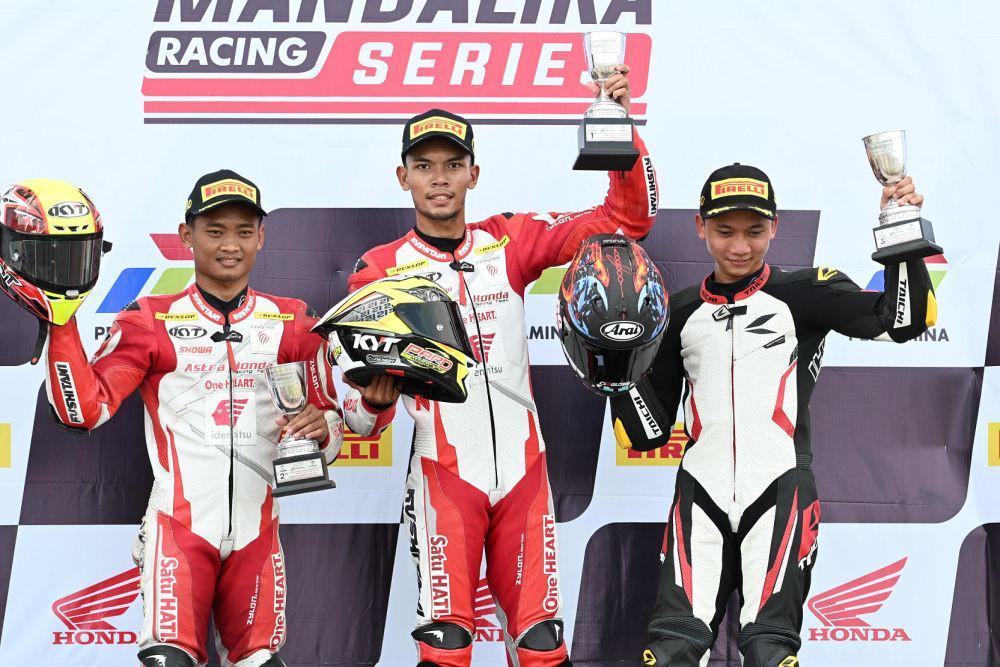 Pembalap Astra Honda Kuasai Seri Perdana Mandalika Racing Series 2025