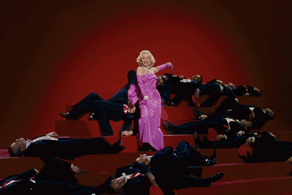Marilyn Monroe di film Gentlemen Prefer Blondes (dok. 20th Century Fox/Gentlemen Prefer Blondes)