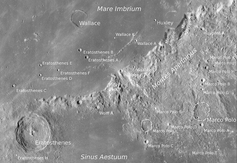 5 Trivia Lokasi Geografis Permukaan Bulan dan Fakta Menariknya