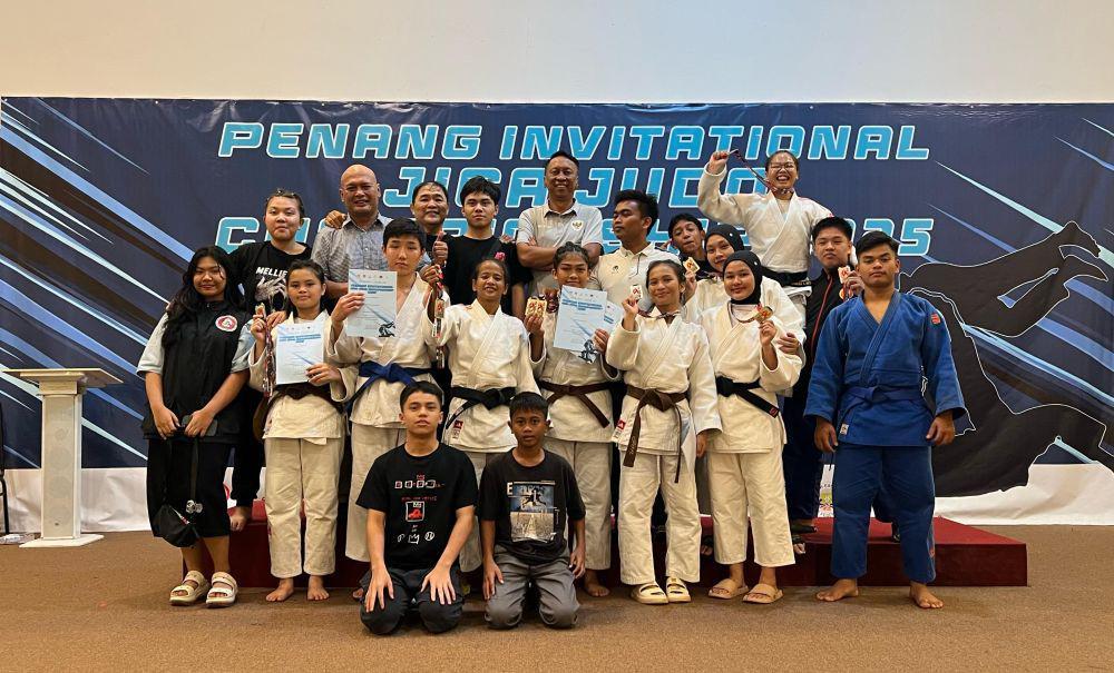 Judo Sumut Borong 4 Emas, 5 Perak dan 4 Perunggu dari Penang