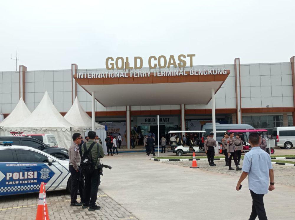 Kapolri Ikut Resmikan Pelabuhan Internasional Gold Coast Batam