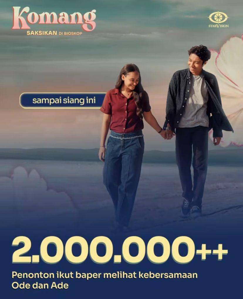 film Komang raih 2 juta penonton (Instagram.com/komangfilm)
