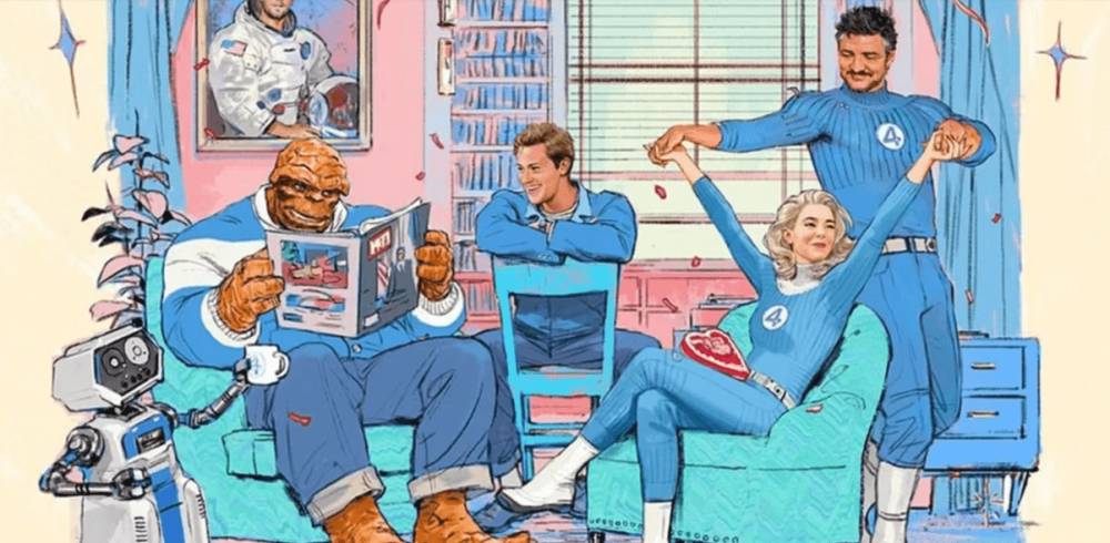 para Fantastic Four terbaru (dok. Marvel Studios/The Fantastic Four: First Steps)