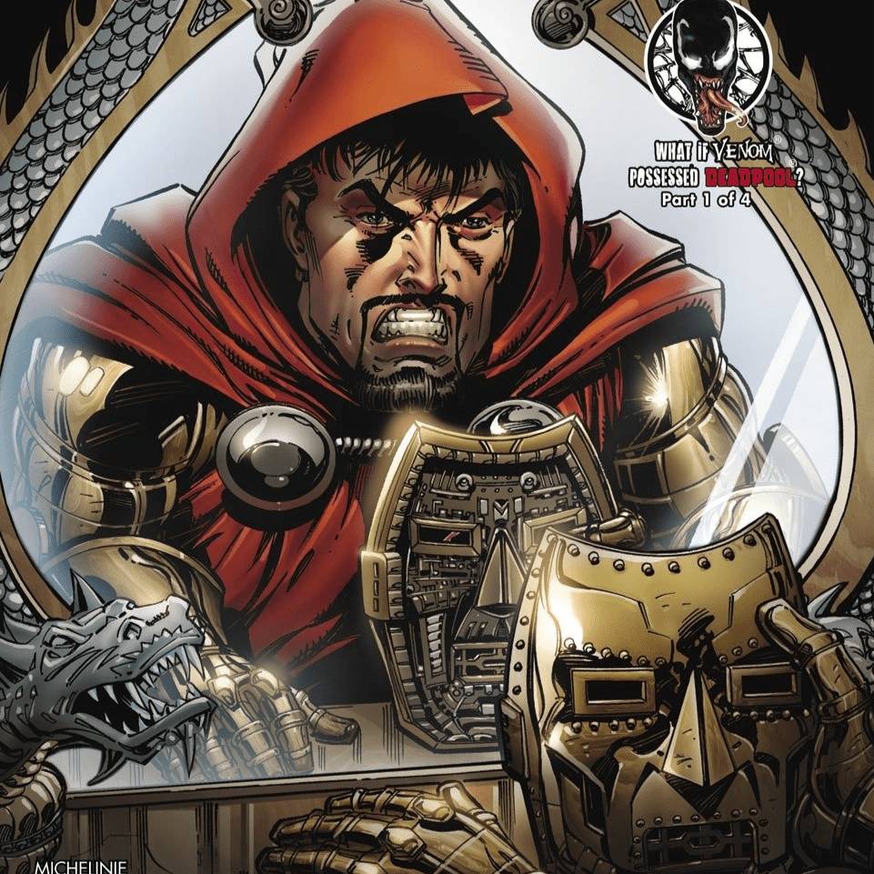 penampilan Victor von Doom di tubuh Tony Stark (dok. Marvel Comics/What If? Iron Man: Demon in an Armor)