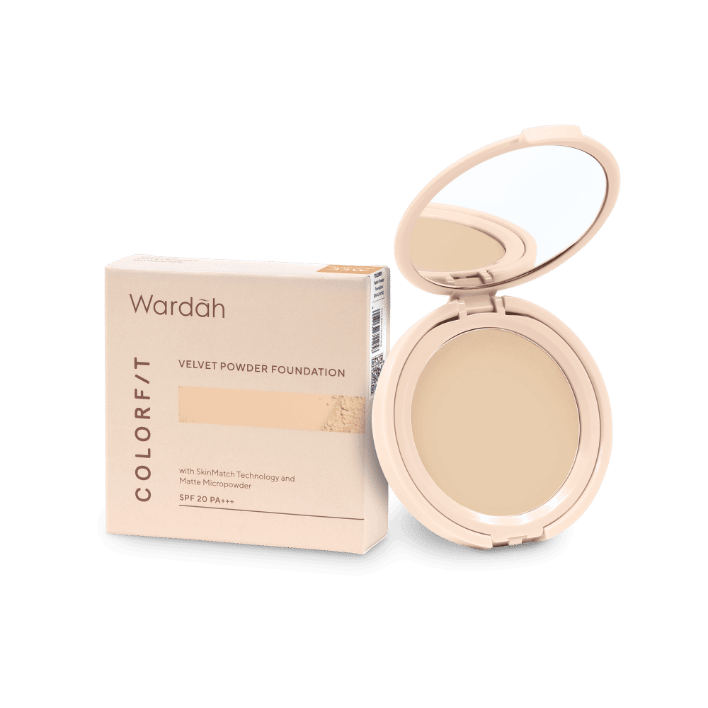 Wardah Colorfit Velvet Powder Foundation (wardahbeauty.com)