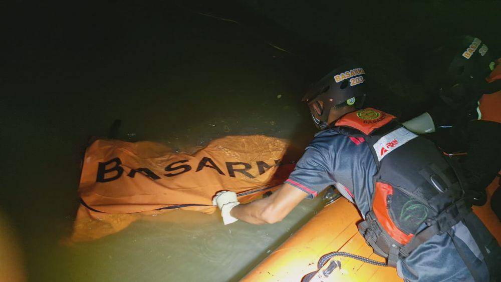 Kakek yang Lompat ke Sungai Ampal Ditemukan Meninggal Dunia