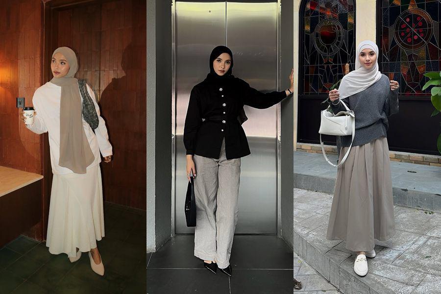 12 Ide Outfit Monokrom ala Fita Wulansari, Gak Pernah Gagal!