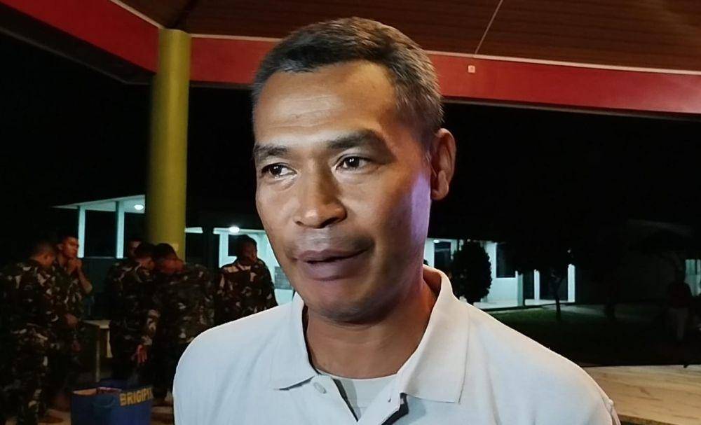 Ayah Evandra, Oktamus Silvester. (IDN Times/Rizal Adhi Pratama)