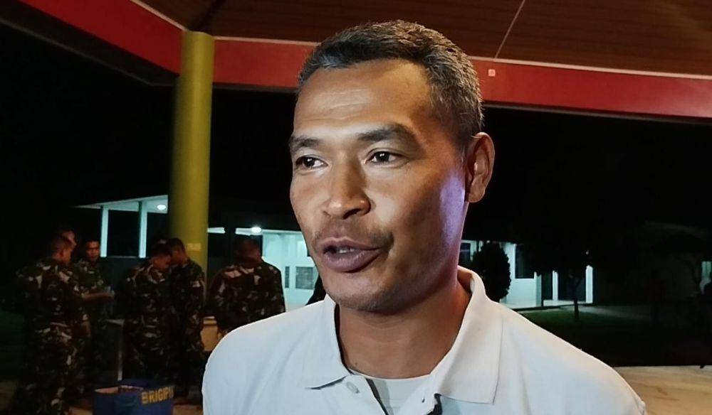 Ayah Evandra, Oktamus Silvester. (IDN Times/Rizal Adhi Pratama)