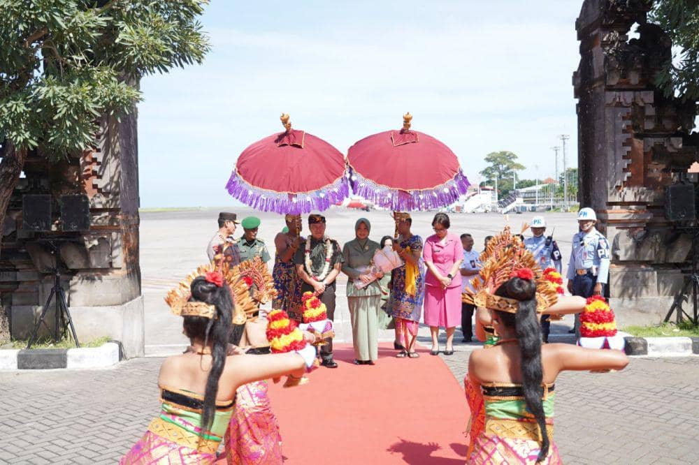 Pangdam IX/Udayana, Mayjen TNI Piek Budyakto tiba di Bali (Dok.IDN Times/Kodam IX/Udayana)